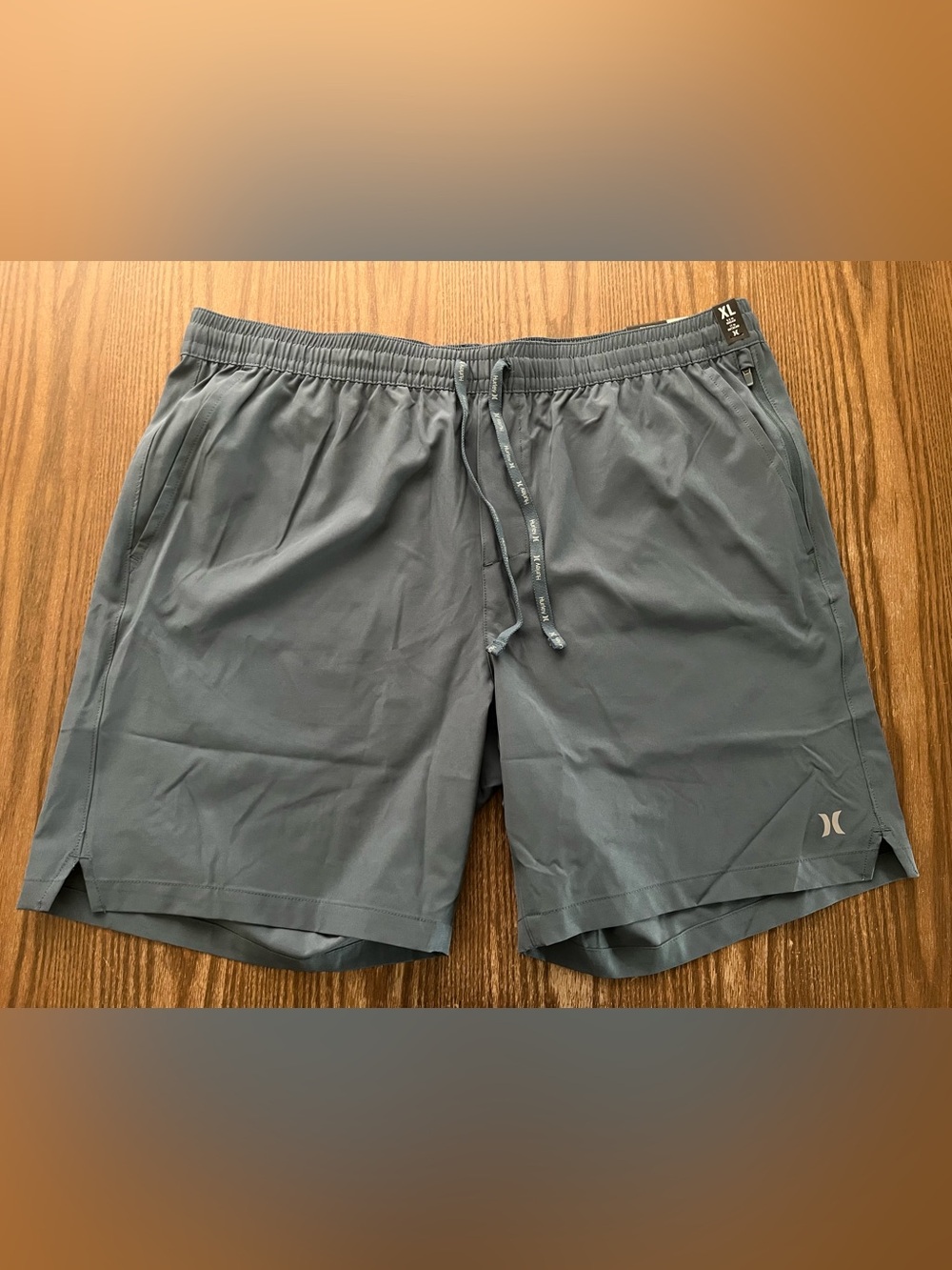 Hurley Men’s Blue 6.5 inch inseam  Athletic Shorts
